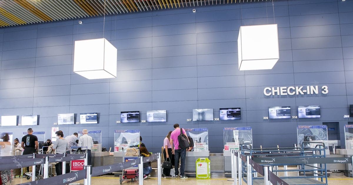 Aeroporto BH regista crescimento de 19,9% no tráfego aéreo